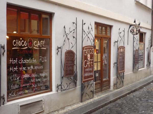 Choco Café U Červené židle - vchod